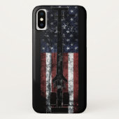 AMERIKAANSE BRANDSTOF NITRO STIJL Case-Mate iPhone CASE (Achterkant)