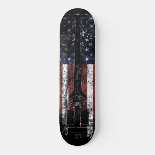 AMERIKAANSE BRANDSTOFNITROSTIJL PERSOONLIJK SKATEBOARD (Voorkant)