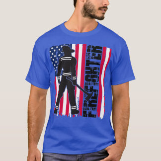 Amerikaanse brandweerman 1 t-shirt