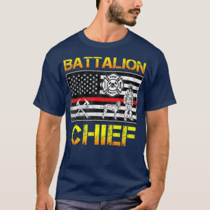 Amerikaanse brandweerman, leider vuurman Hero T-shirt