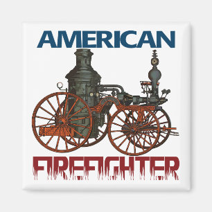 Amerikaanse brandweerman magneet