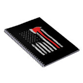 Amerikaanse brandweerman, Rode brandweerman Notitieboek (Rechterzijde)