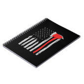Amerikaanse brandweerman, Rode brandweerman Notitieboek (Linkerzijde)