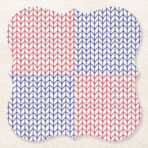 AMERIKAANSE BREI Bracket Papier Onderzetters