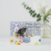 Amerikaanse Briefkaart bij Pasen van Bandit (3420) (Staand voorkant)