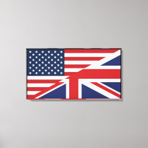 Amerikaanse - Britse gecombineerde vlag
