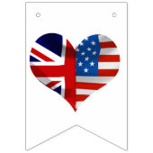 Amerikaanse Britse vlaggen Royal Jubileum Bruiloft Vlaggetjes (Derde vlag)