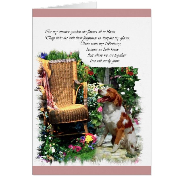 Amerikaanse Brittany Spaniel Art Gifts (Voorkant)