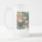 Amerikaanse Brittany Spaniel Art Gifts Matglas Bierpul (Links)