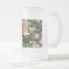 Amerikaanse Brittany Spaniel Art Gifts Matglas Bierpul