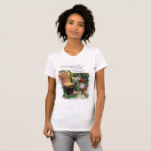 Amerikaanse Brittany Spaniel Art Gifts T-shirt (Voorkant volledig)