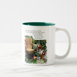 Amerikaanse Brittany Spaniel Art Gifts Tweekleurige Koffiemok