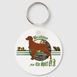Amerikaanse Brittany Spaniel Cadeaus Sleutelhanger