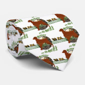Amerikaanse Brittany Spaniel Gifts Stropdas (Opgerold)