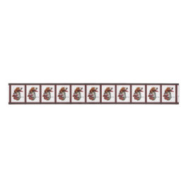 Amerikaanse Brittany Spaniel Kerstmis Grosgrain Lint