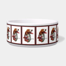 Amerikaanse Brittany Spaniel Kerstmis