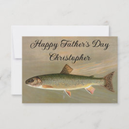 Amerikaanse Brook Trout Fish  Illustratie