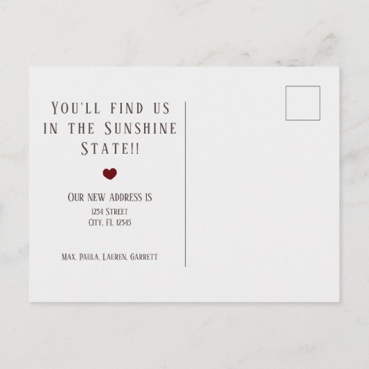 Amerikaanse bruine linnen en aankondiging van hart (Achterkant)