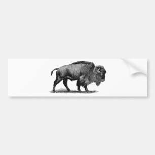 Amerikaanse Buffalo Bumpersticker