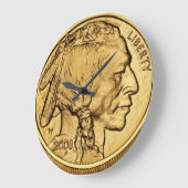Amerikaanse Buffalo Gold Bullion Coin Grote Klok (Hoek)
