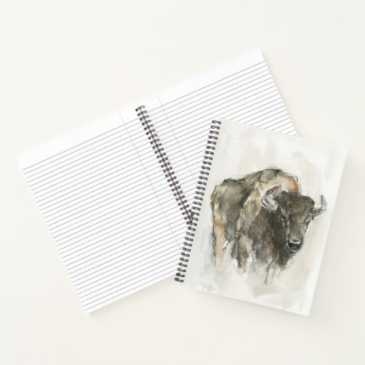 Amerikaanse Buffalo I Notitieboek (Binnen)
