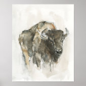 Amerikaanse Buffalo I Poster (Voorkant)