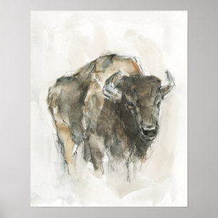 Amerikaanse Buffalo I Poster