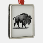Amerikaanse Buffalo Metalen Ornament (Rechts)