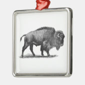 Amerikaanse Buffalo Metalen Ornament (Links)