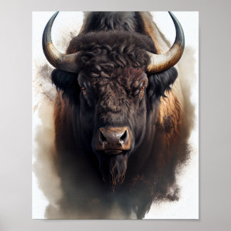 Amerikaanse Buffalo Poster