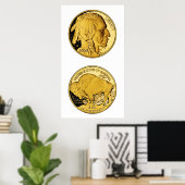 Amerikaanse Buffalo Proof Gold Bullion Coin 2006 Poster (Thuiskantoor)