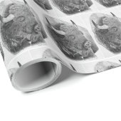 Amerikaanse buffel cadeaupapier (Rol Hoek)