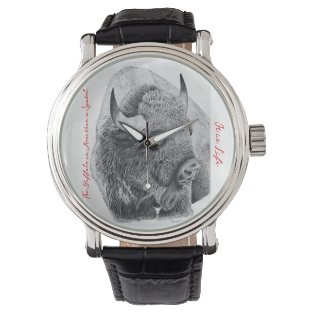 Amerikaanse buffel horloge (Voorkant)