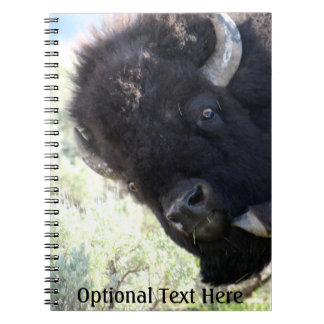 Amerikaanse buffel in het nationale park van Yello Notitieboek