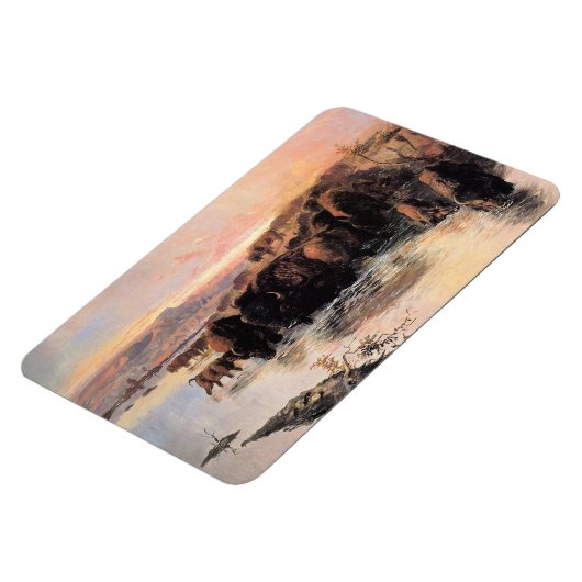 Amerikaanse buffelkudde magneet (Linkerzijde)