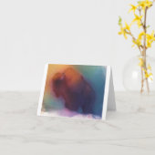 "Amerikaanse Buffels" - notakaart Kaart (Gele Bloem)