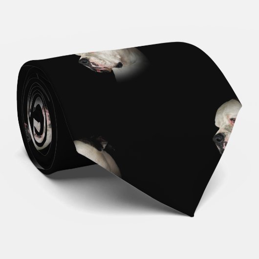 Amerikaanse Bull Dog Stropdas (Opgerold)