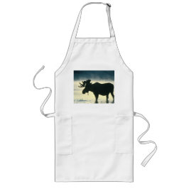 Amerikaanse Bull Moose Lang Schort