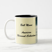 Amerikaanse Bull Moose Tweekleurige Koffiemok (Links)
