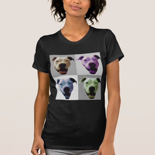 Amerikaanse bulldog 2 t-shirt (Voorkant)