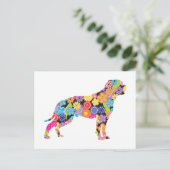 Amerikaanse Bulldog Briefkaart (Staand voorkant)