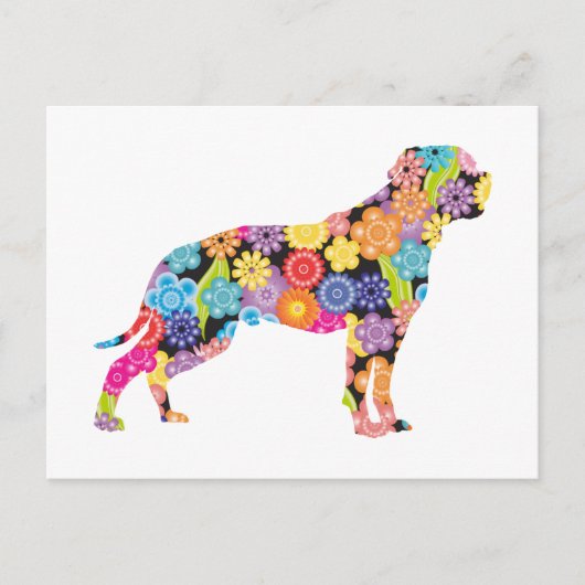 Amerikaanse Bulldog Briefkaart (Voorkant)
