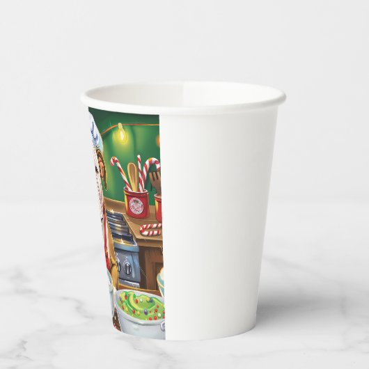 Amerikaanse Bulldog Holiday Baking: Feestelijke Ke Papieren Bekers (Links)