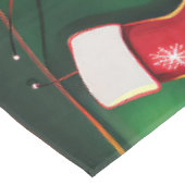 Amerikaanse Bulldog Holiday Baking: Feestelijke Ke Tafelkleed (Gekanteld)