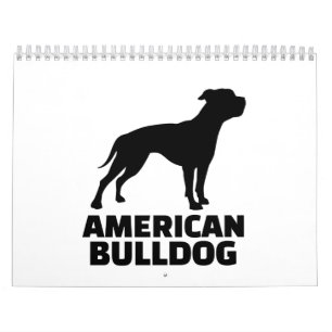 Amerikaanse Bulldog Kalender