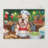 Amerikaanse Bulldog Kerstbakken: Festieve Kerstmis Menu (Voorkant)