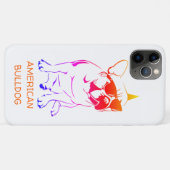 AMERIKAANSE BULLDOG KLEURRIJK Case-Mate iPhone CASE (Achterkant (horizontaal))
