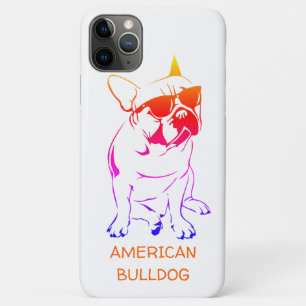 AMERIKAANSE BULLDOG KLEURRIJK Case-Mate iPhone CASE