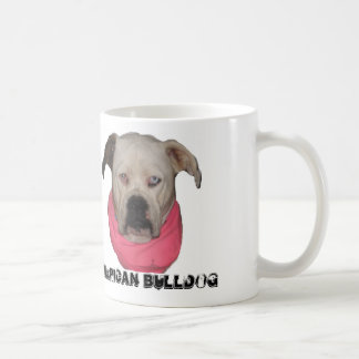 Amerikaanse Bulldog Koffiemok