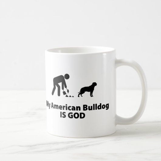 Amerikaanse Bulldog Koffiemok (Rechts)